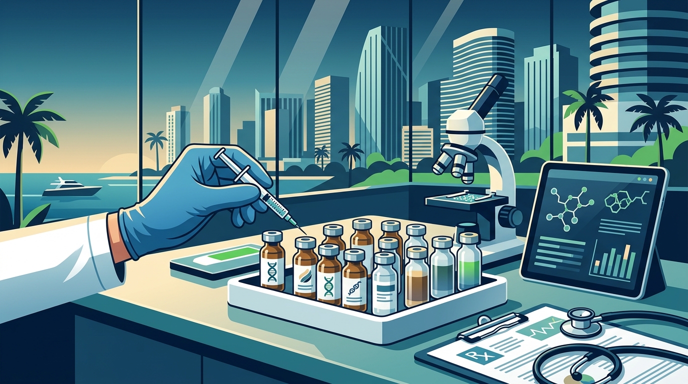 Where to Get Peptide Therapy in Miami With a Real Doctor