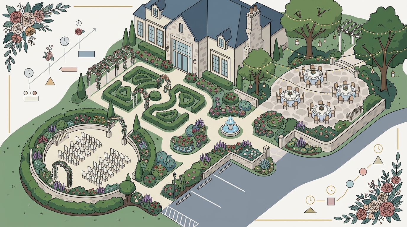 Romantic Garden Wedding Ideas for Knotting Hill Place