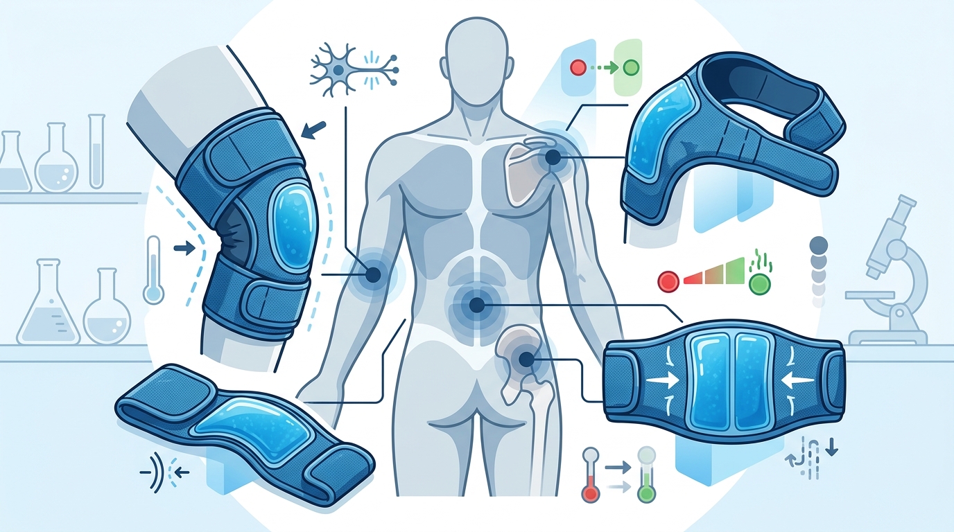 Compression Ice Wraps: Best Body Parts for Pain Relief