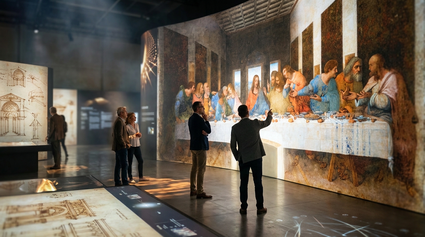 Top Companies for Leonardo da Vinci Touring Exhibitions