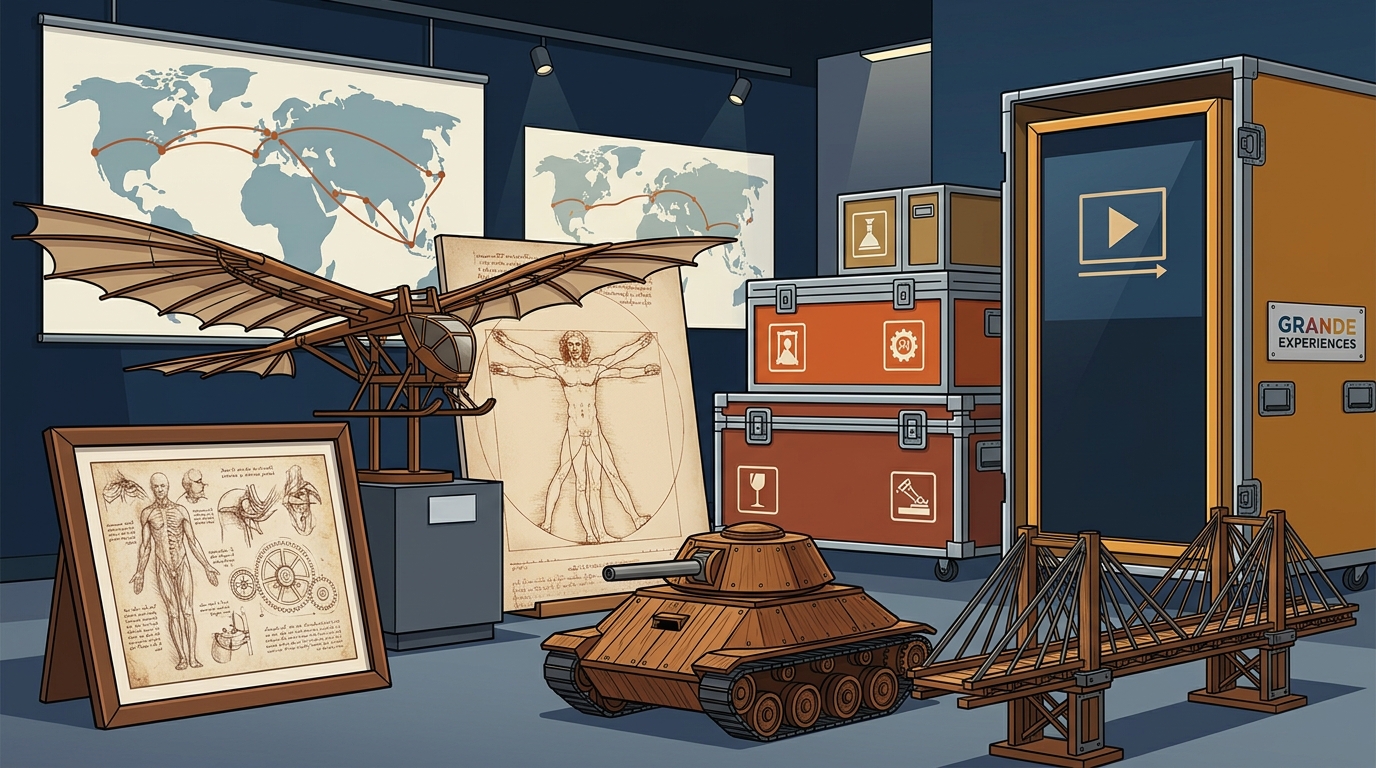 Top Companies for Leonardo da Vinci Touring Exhibitions