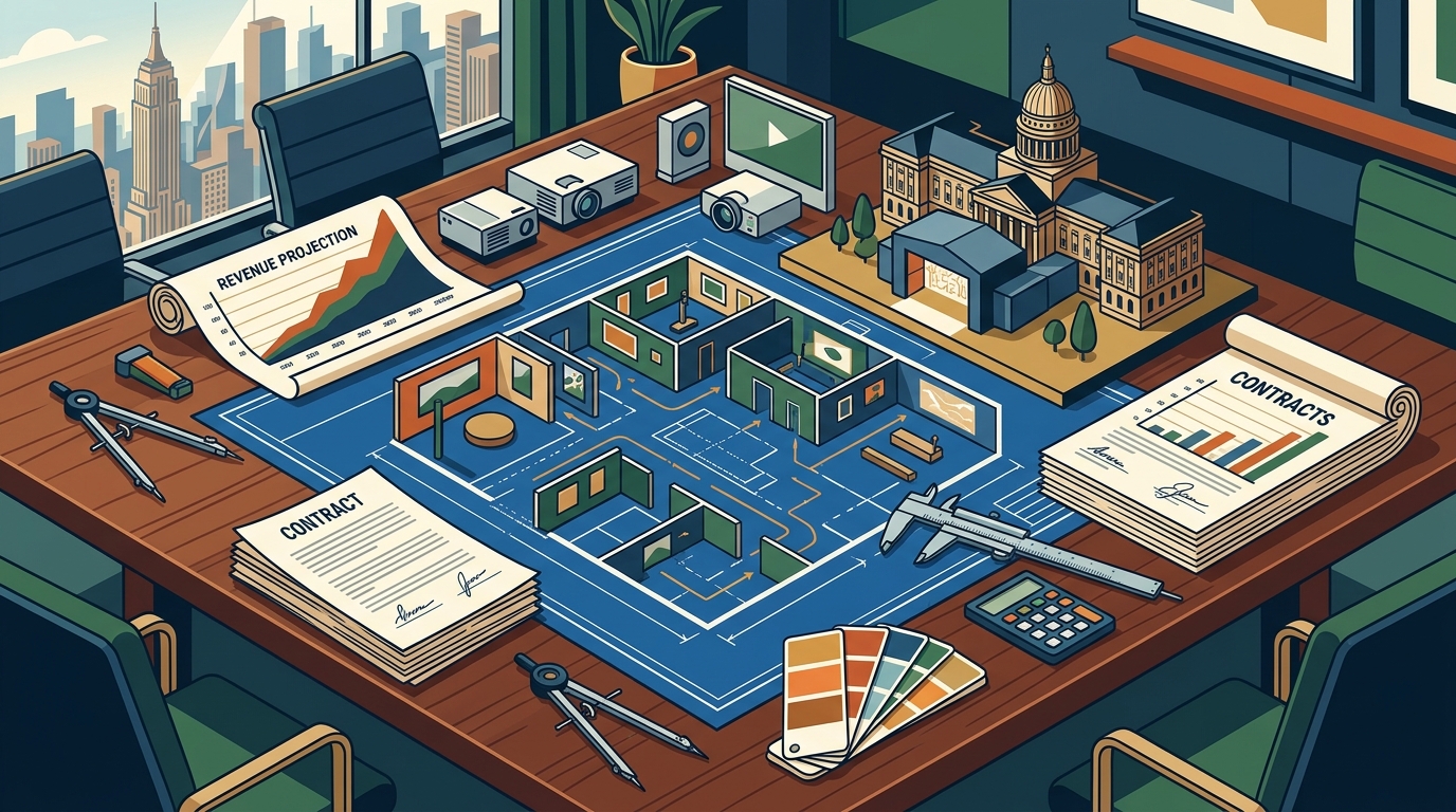 Partnering with Immersive Exhibition Companies for Long-Term Ven