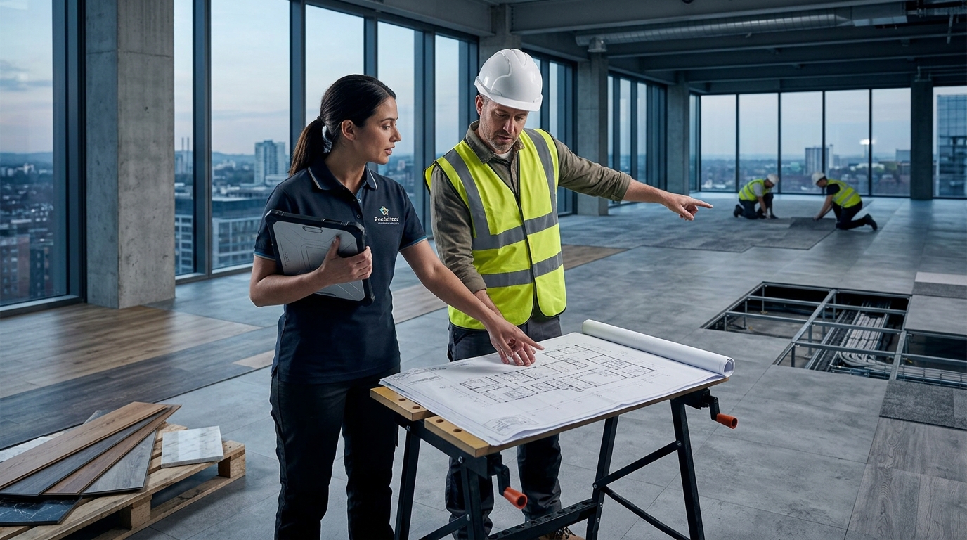 End-to-End Flooring: Manufacturer to Install Management