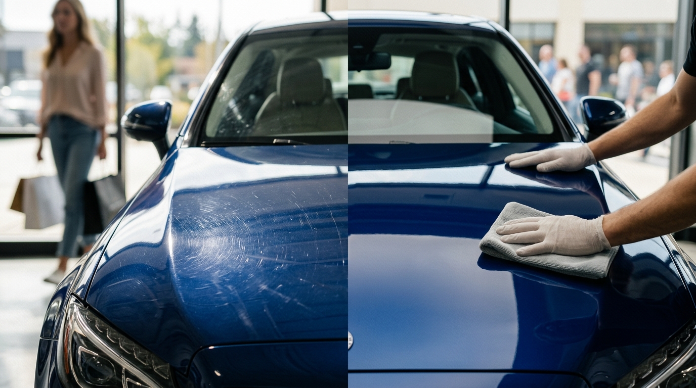 Regular Car Wash vs. Hand Detailing: The Real Difference