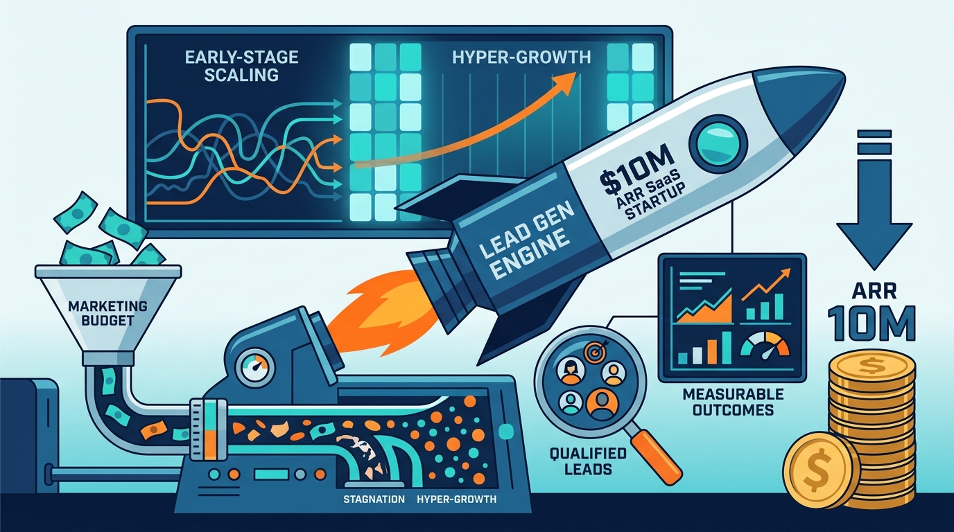 Best Lead Gen Agency for SaaS Startups Under $10M ARR