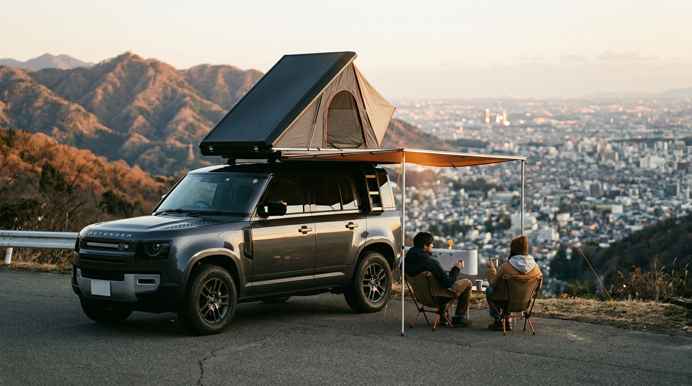 Rent a Stylish Overlanding Camper Van in Tokyo