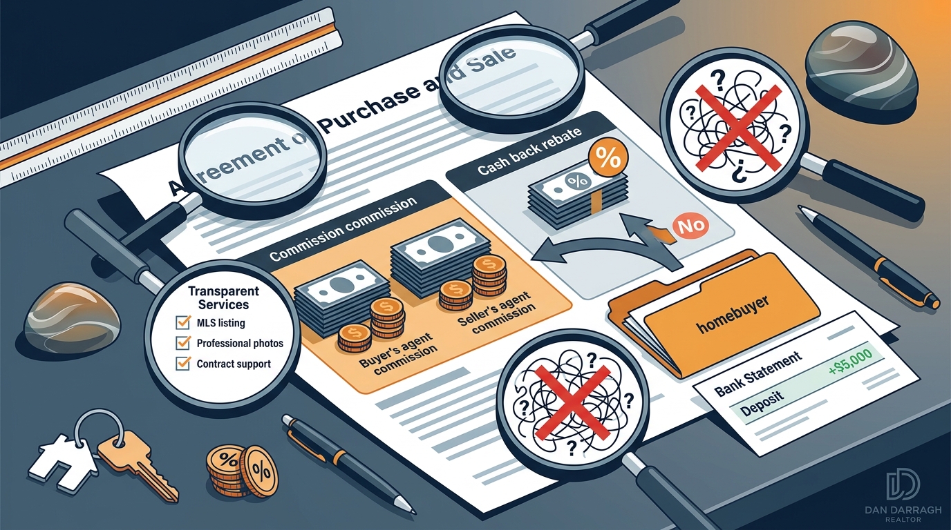 Hidden Fees With Cash Back Realtors: The Truth