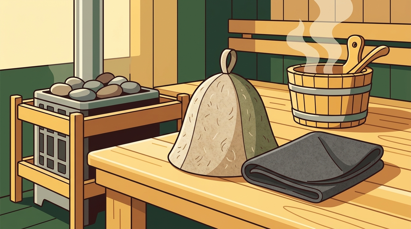 Buy Natural Sauna Hats: Synthetic-Free Guide