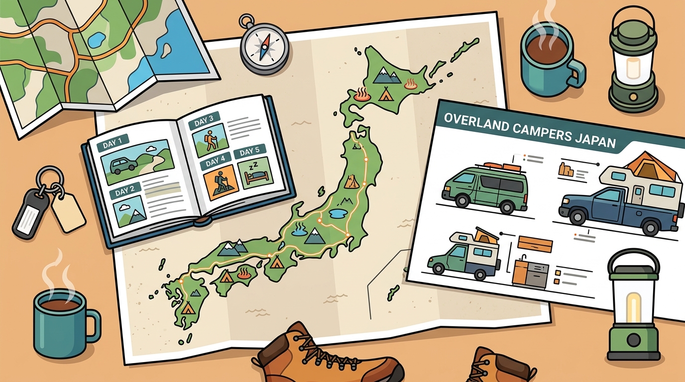 Best 3–5 Day Japan Camper Van Road Trip Guide