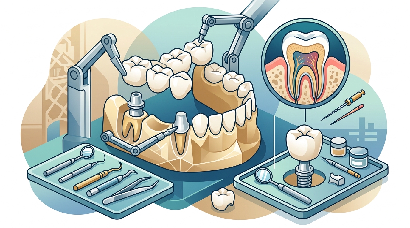 Crown, Bridge & Root Canal Treatment in Egypt | EDHAK Center