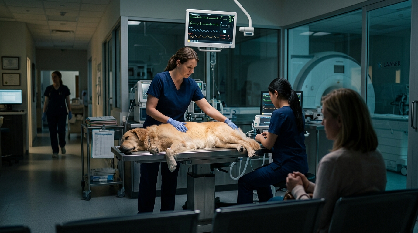 24/7 Emergency Vet in LA for Critical Care Overnight