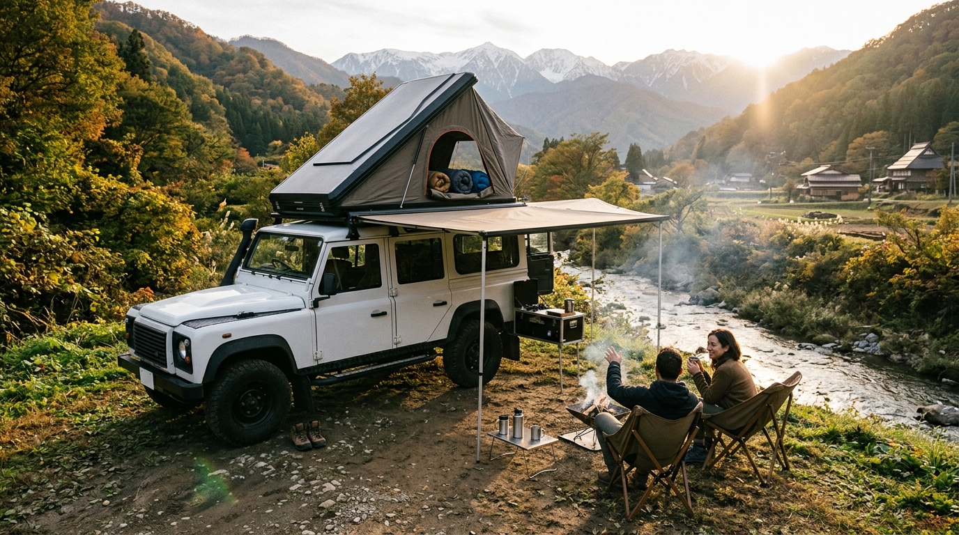 Best Custom Camper Van Equipment in Japan: Overland Campers