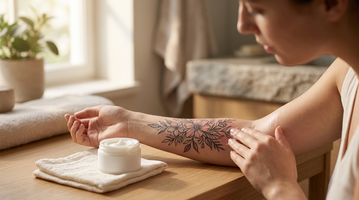 Sensitive Skin Tattoo Aftercare: A Gentle Healing Guide