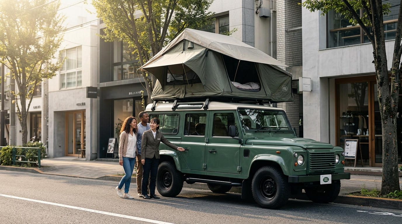 Pick Up a Camper Van in Central Tokyo: Overland Japan Guide