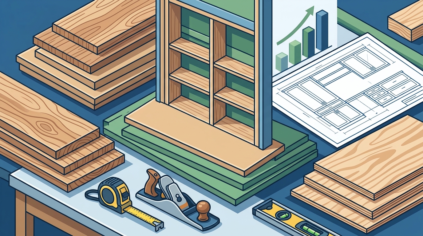 Best Materials for Built-Ins: Wood, MDF & More