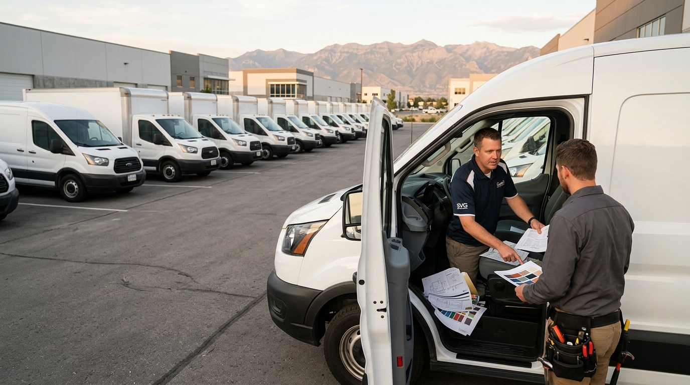 Commercial Fleet Wrap Quotes in Salt Lake County | Summit Wraps