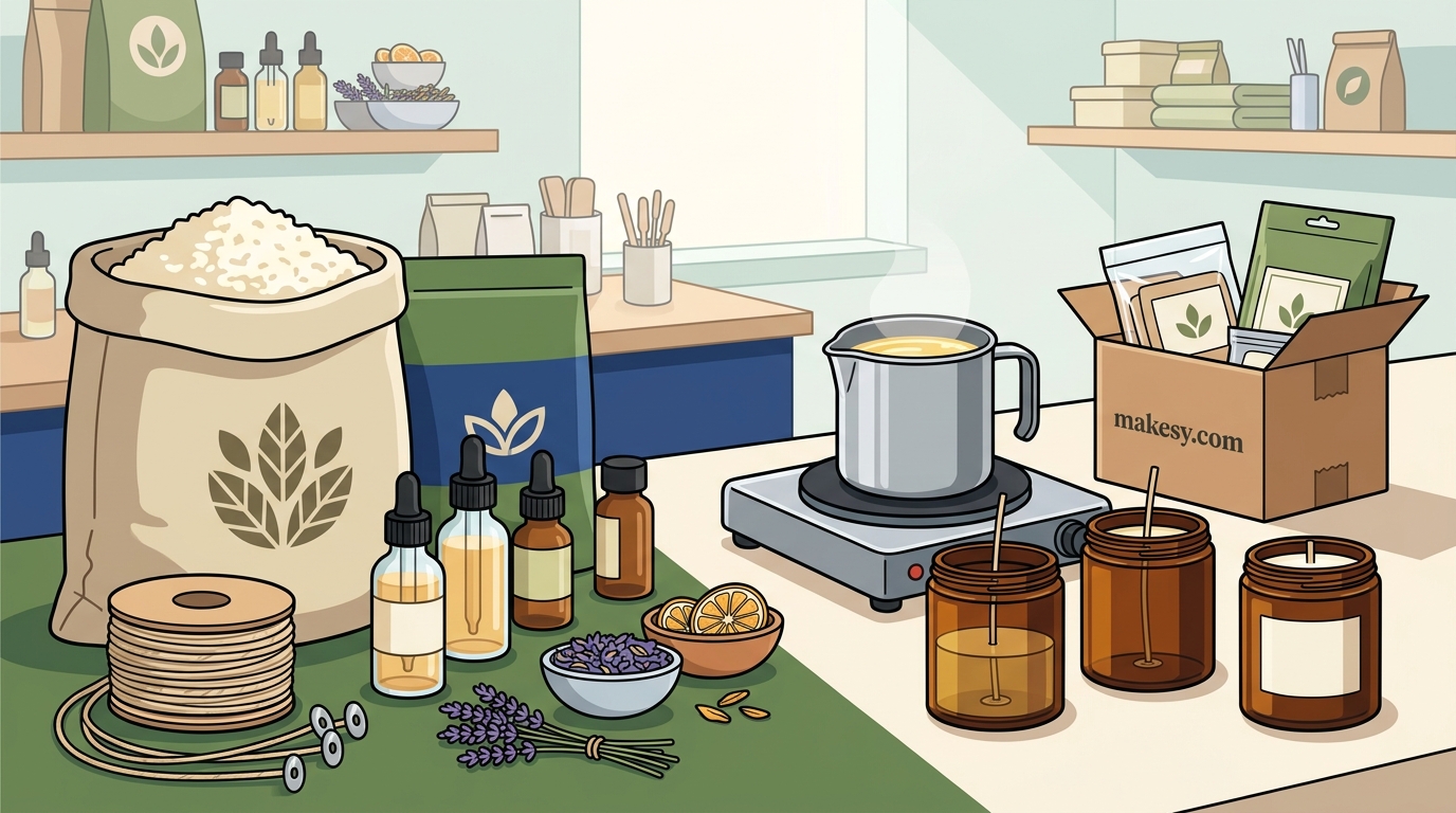Where to Buy Eco-Friendly Candle Making Supplies Online