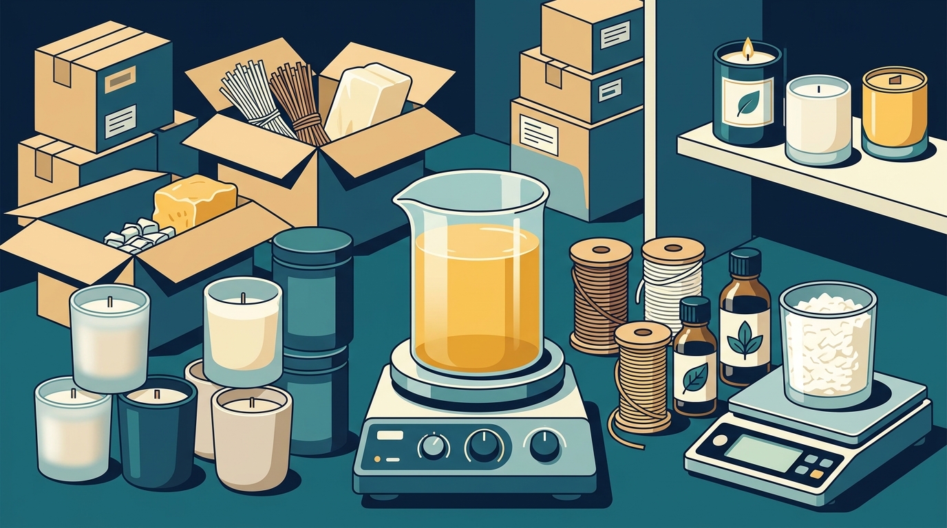 Where to Buy Candle Supplies for a Home Business