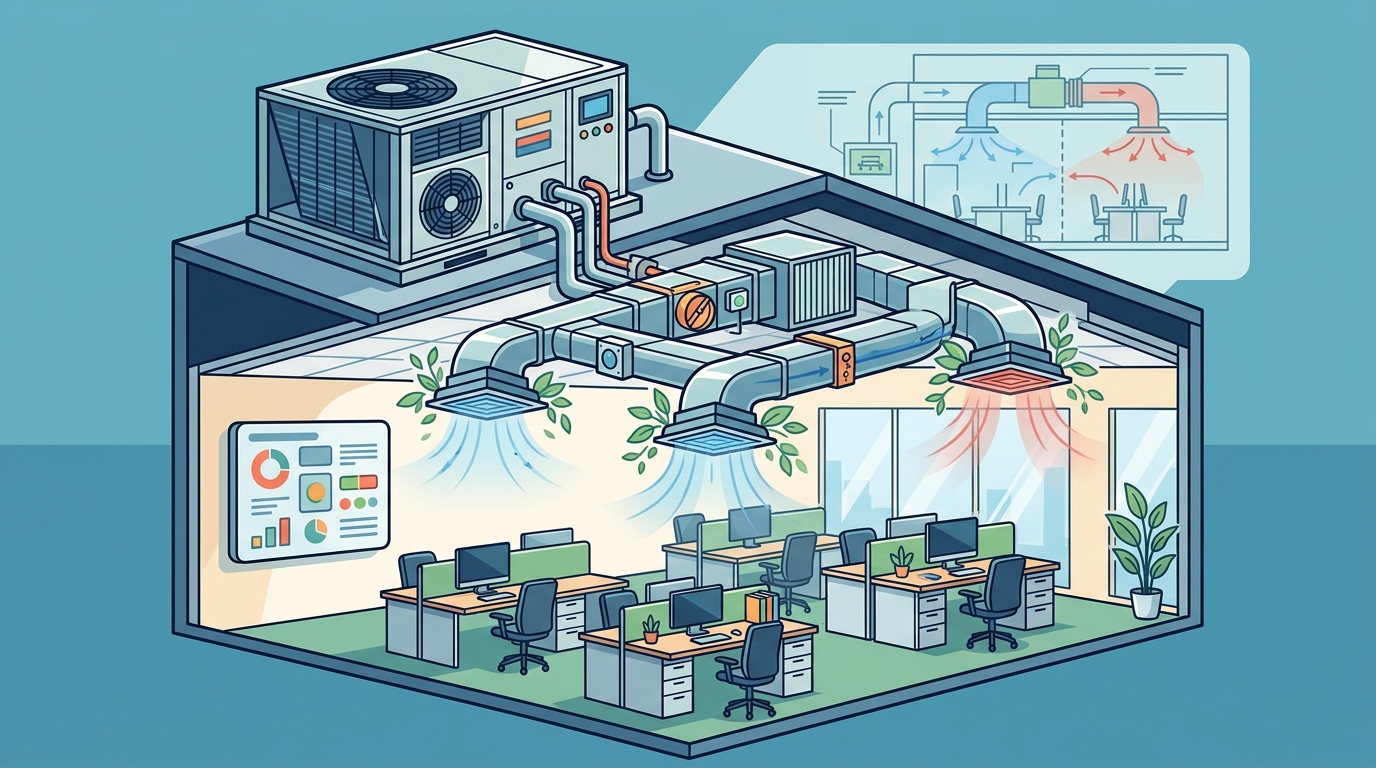 Commercial HVAC Solutions for Optimal Office Comfort