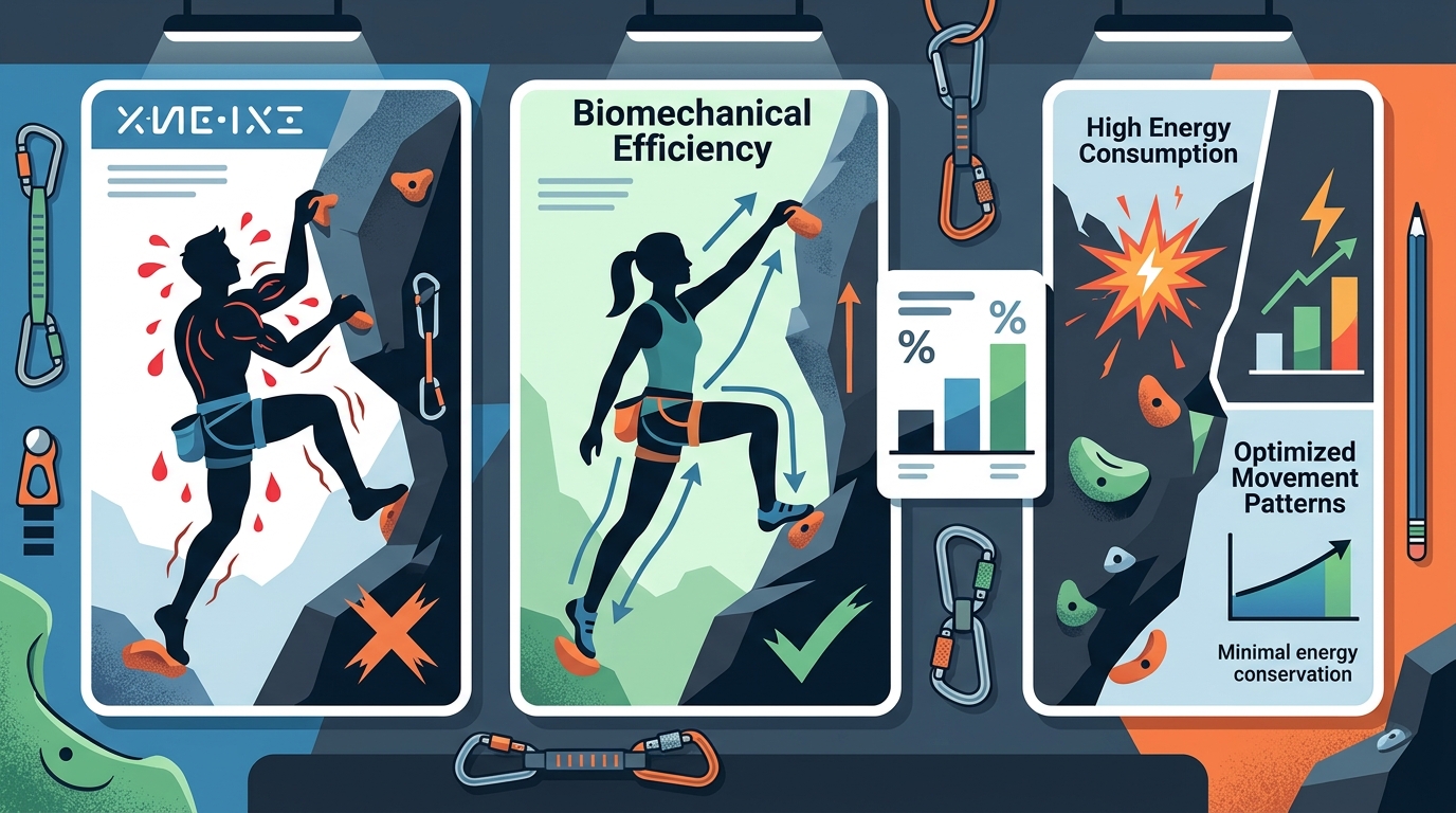 Climbing Efficiency: Mastering Technique for Better Performance