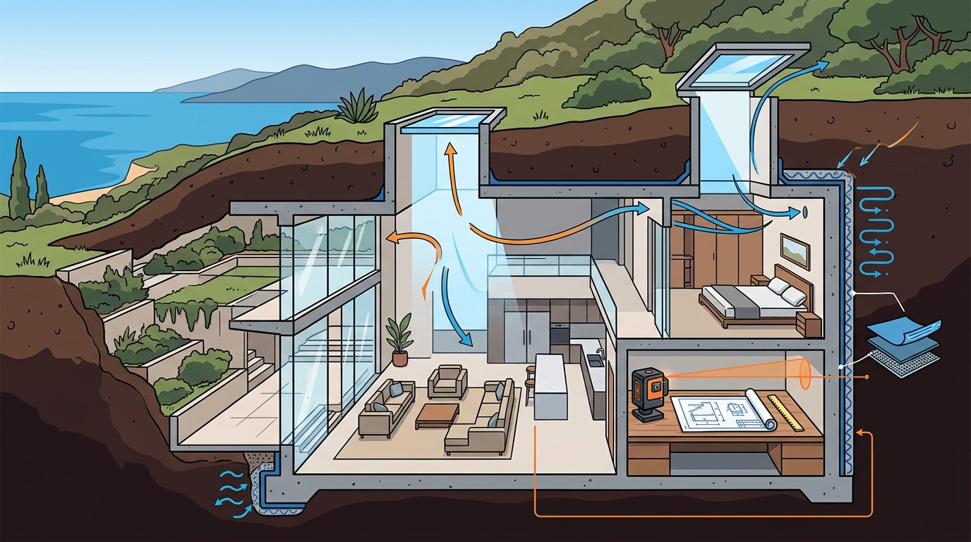 Subterranean Architecture: Engineering Luxury Below Ground