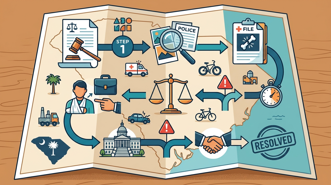 Filing a Personal Injury Claim in South Carolina: Step-by-Step