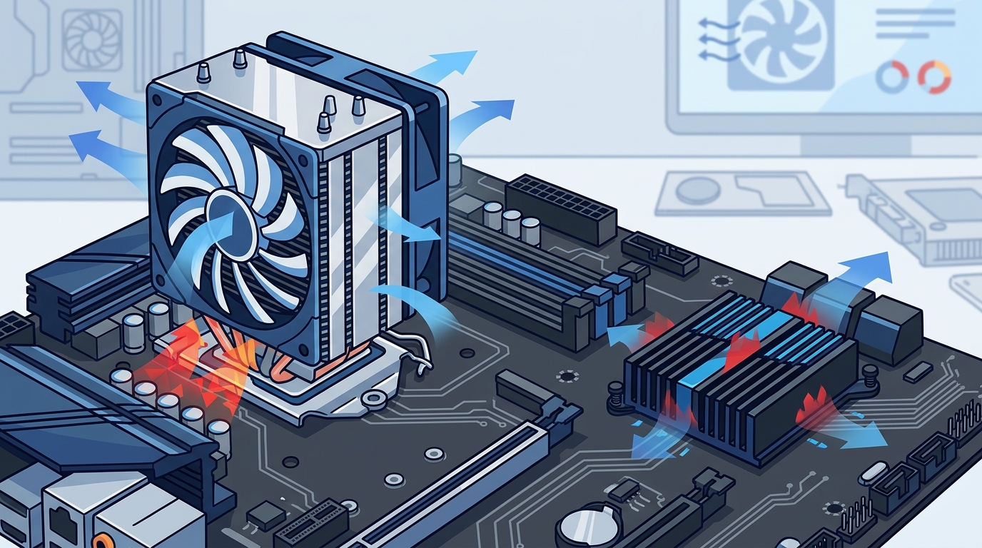 CPU Cooler vs Chipset Cooler: Key Differences Explained