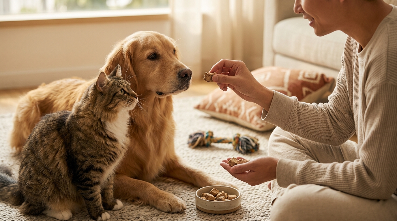 Benefits of Cultivated Treats for Cats and Dogs