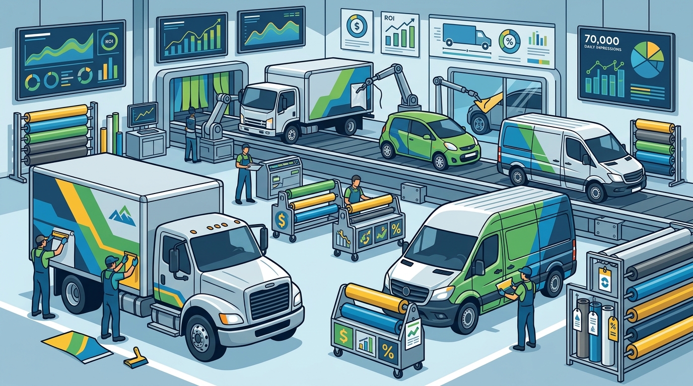 Commercial Vehicle Wrap Cost Utah: 2026 Pricing Guide
