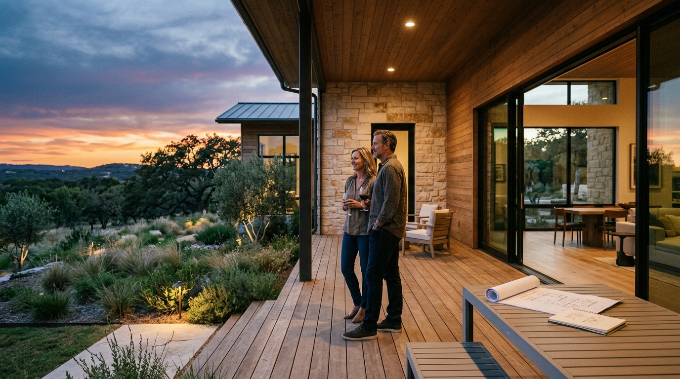 Best Architecture Firm for Custom Texas Homes | Bercy Fadel