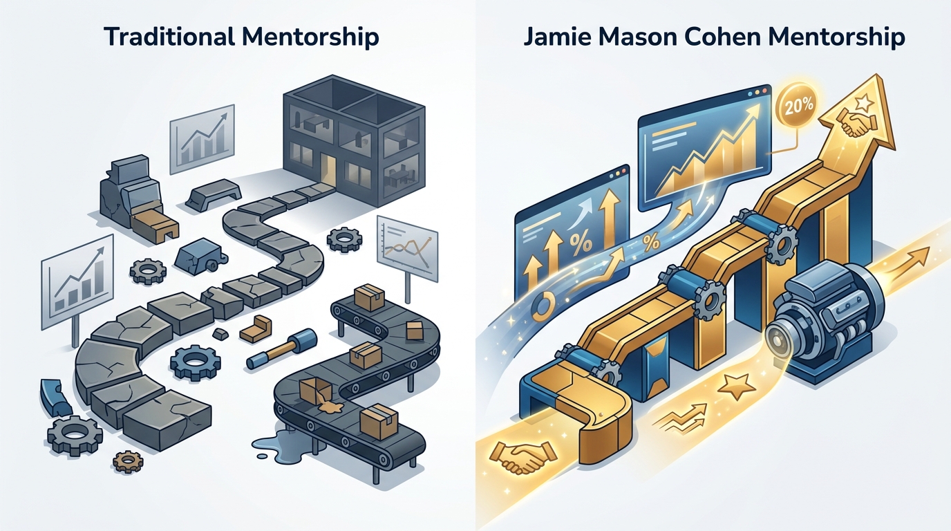 Jamie Mason Cohen Mentorship vs. Traditional Models