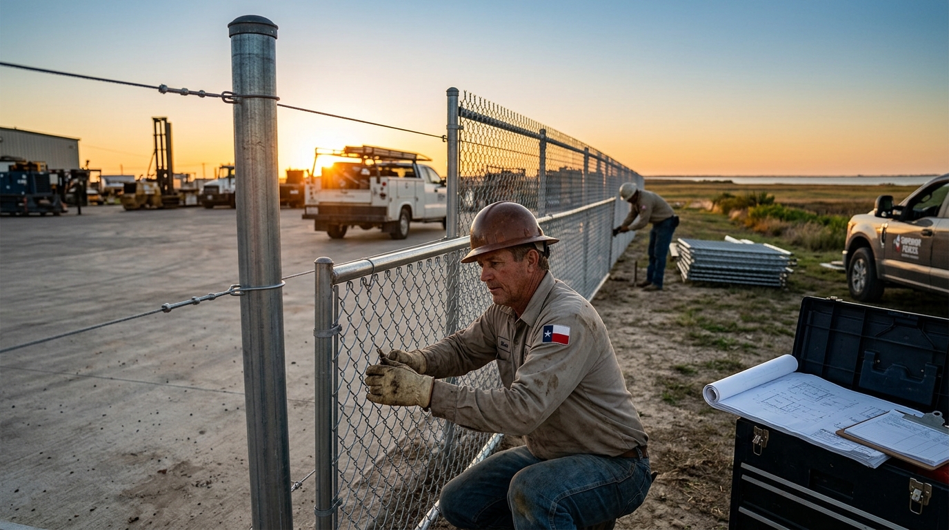 Small Business Fence Installation Cost in Matagorda County