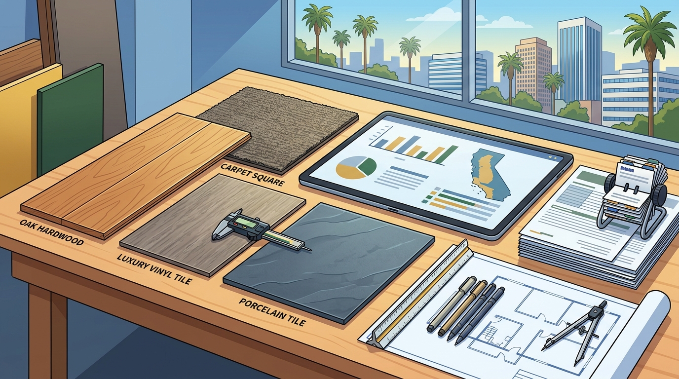 Top Commercial Flooring Brands in Southern California | HFD