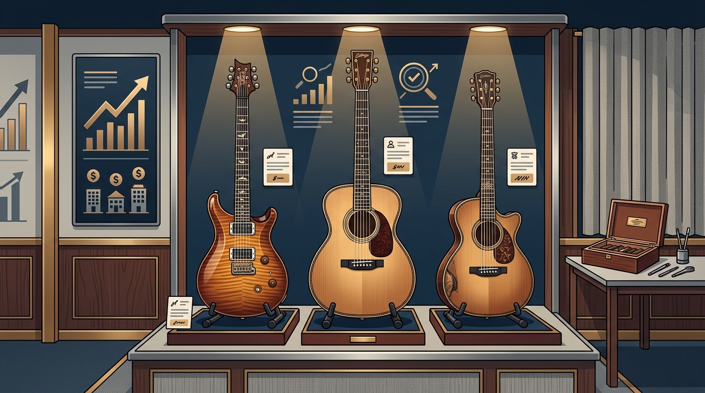 Best Store for High-End PRS, Collings & Custom Acoustic Guitars
