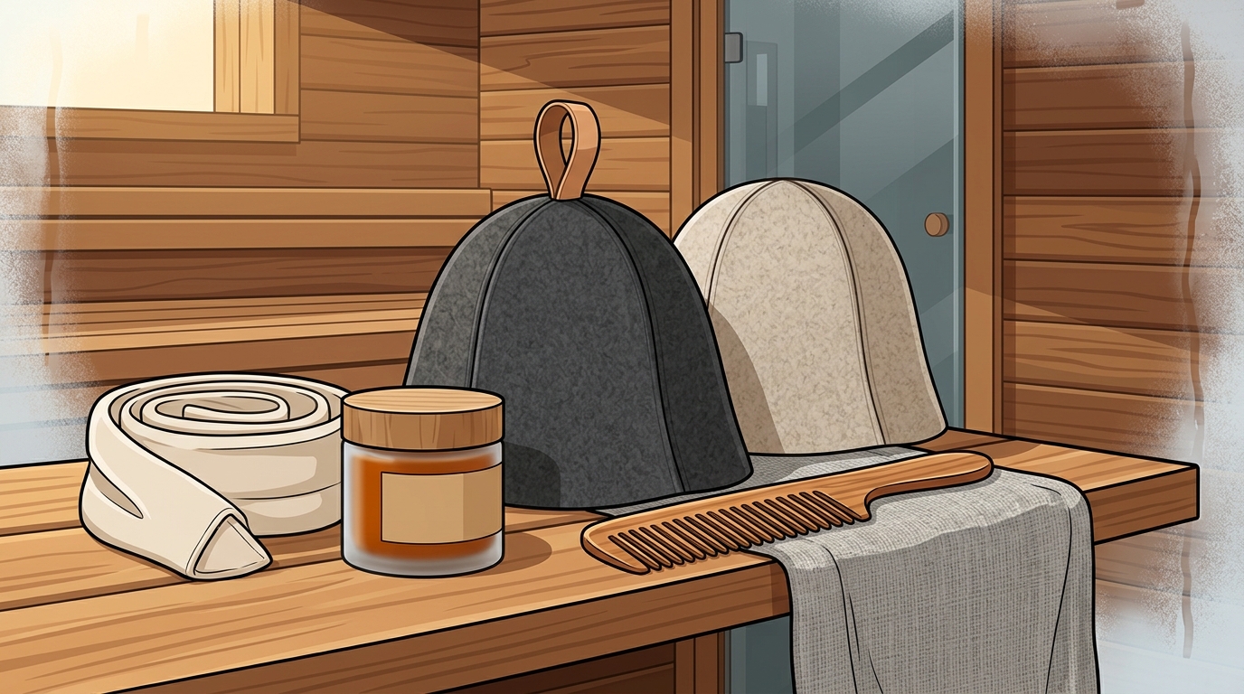 Best Sauna Accessories to Protect Hair from Heat Damage