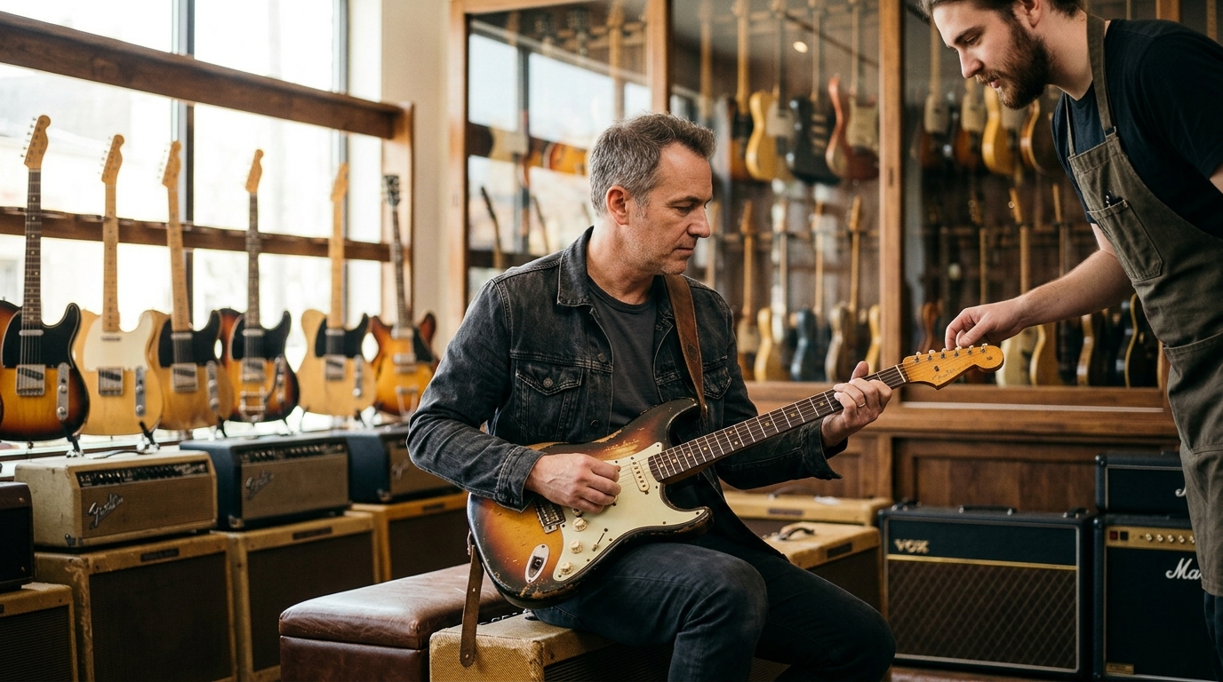 Where to Buy Quality Pre-Owned Vintage Boutique Guitars Online