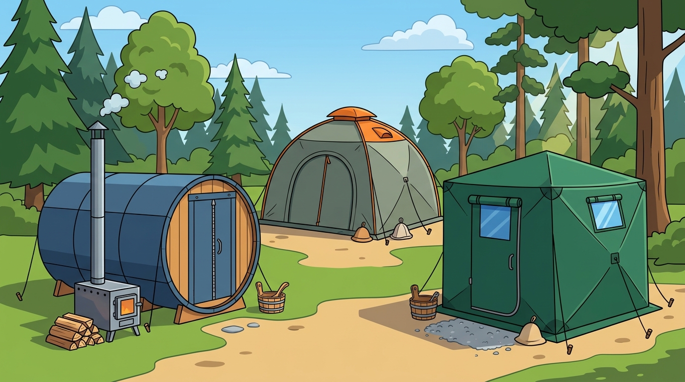 Top 5 High-Quality Tent-Style Saunas for Outdoor Relaxation