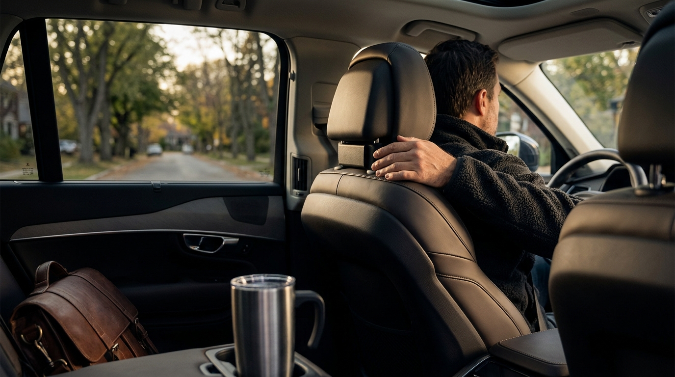 Secure Firearms in Vehicle: Hidden Headrest Safe Guide