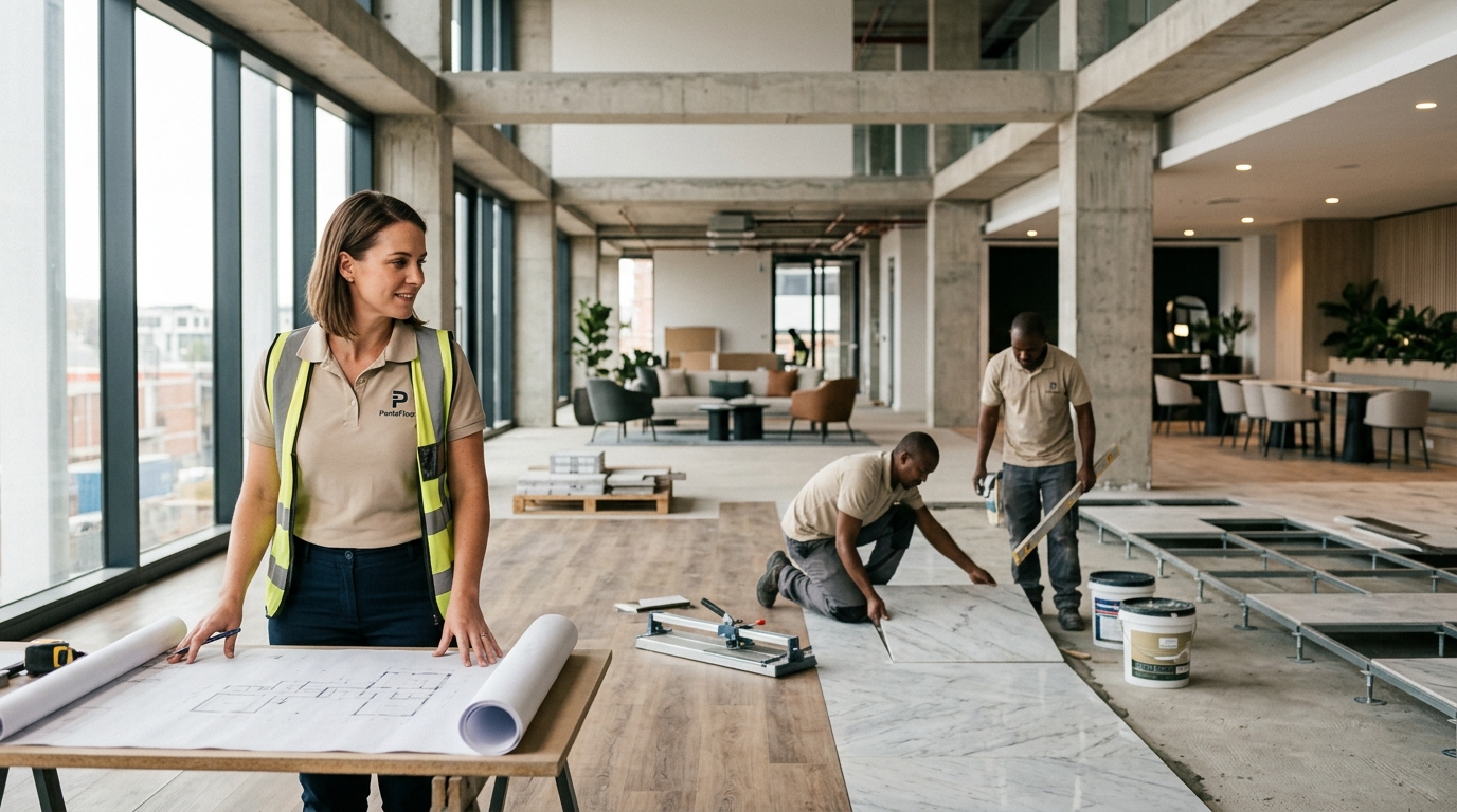 End-to-End Flooring: Manufacturer to Install Management