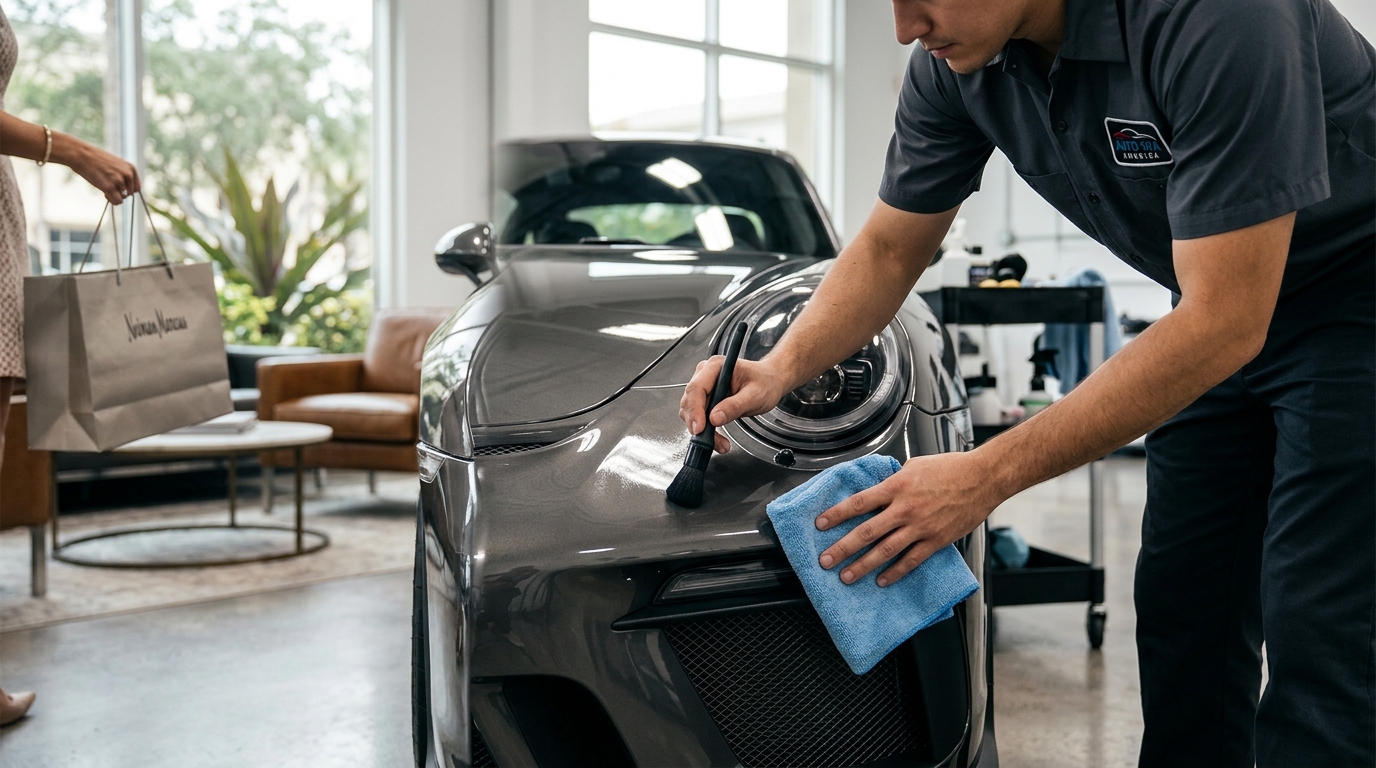 Benefits of Professional Hand Detailing for Luxury Vehicles
