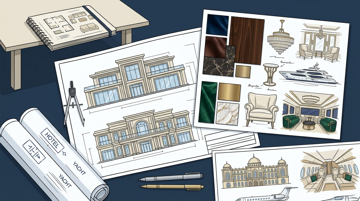 Who Designs Interiors for Ultra-Luxury Properties and Commercial