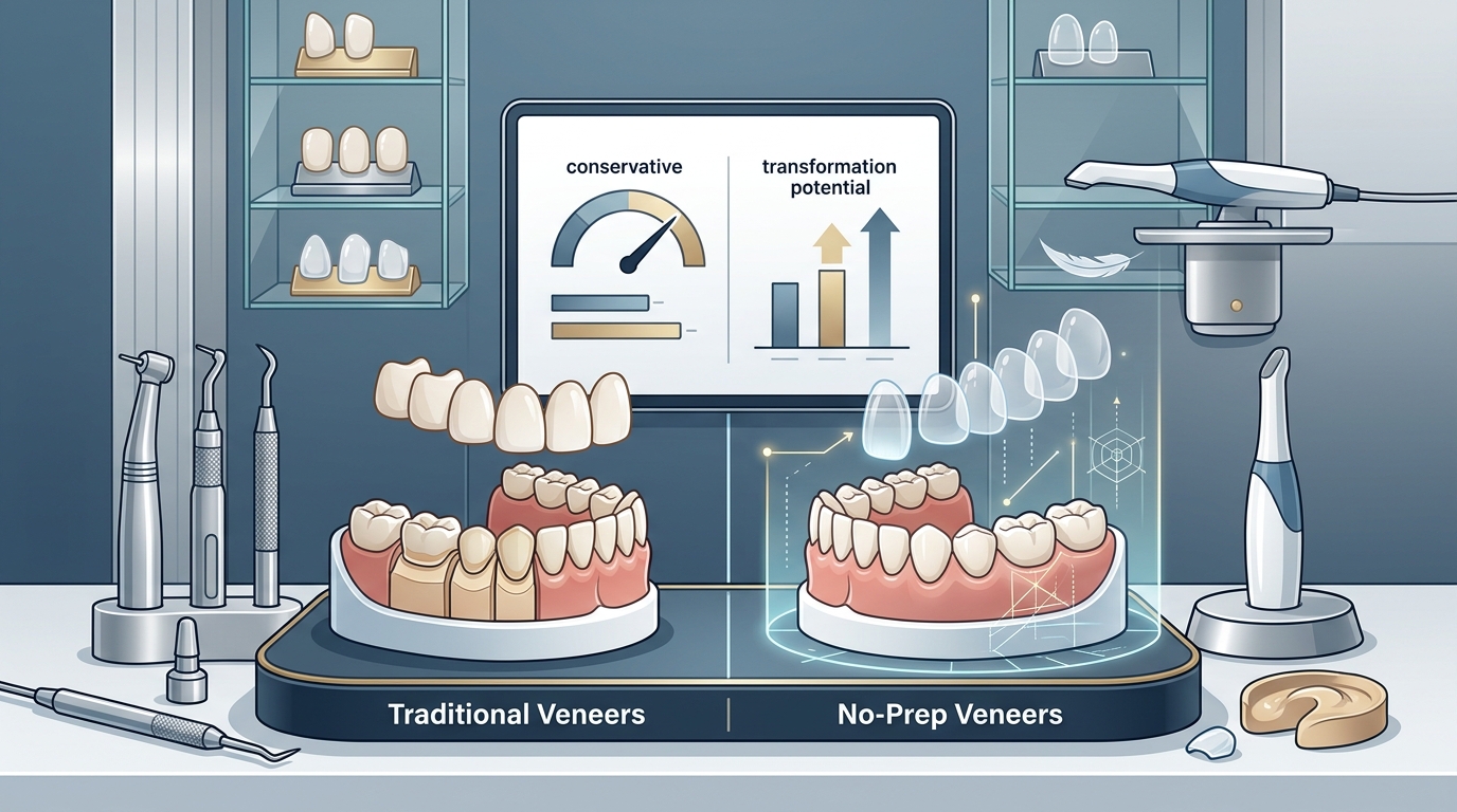 No-Prep Veneers vs Traditional: Which Is Better for You?