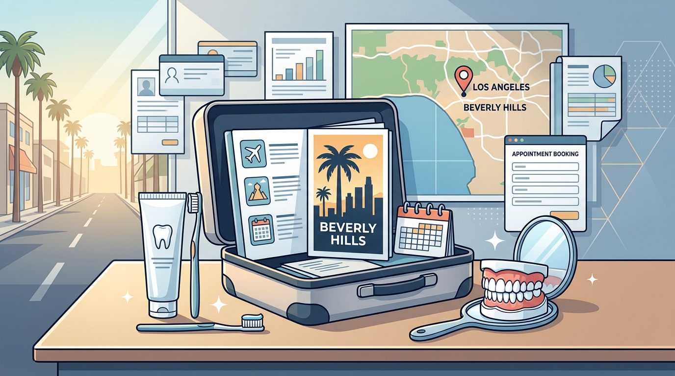 Traveling to Beverly Hills for Veneers: A Guide for Out-of-State