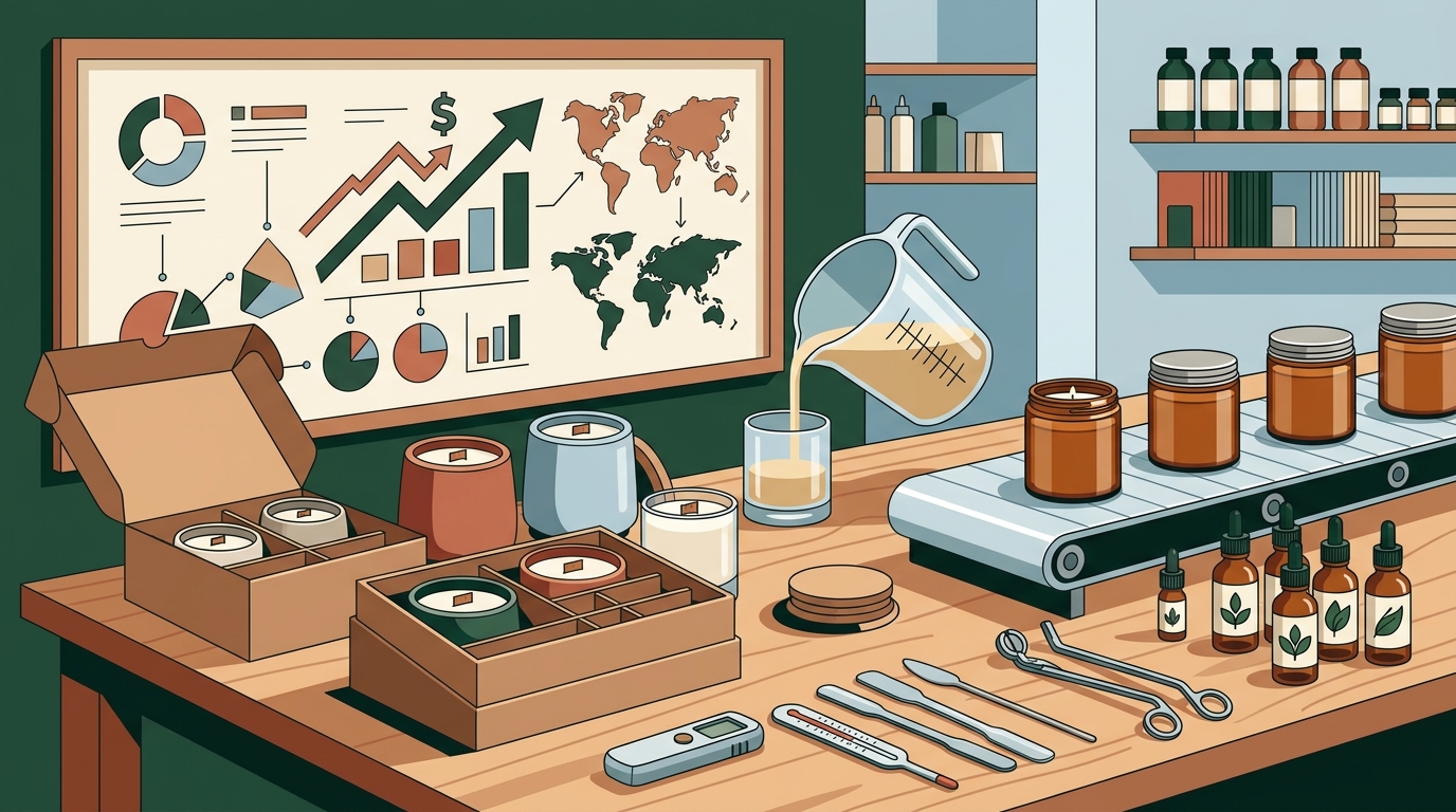 How to Turn Your Candle Hobby Into a Profitable Business