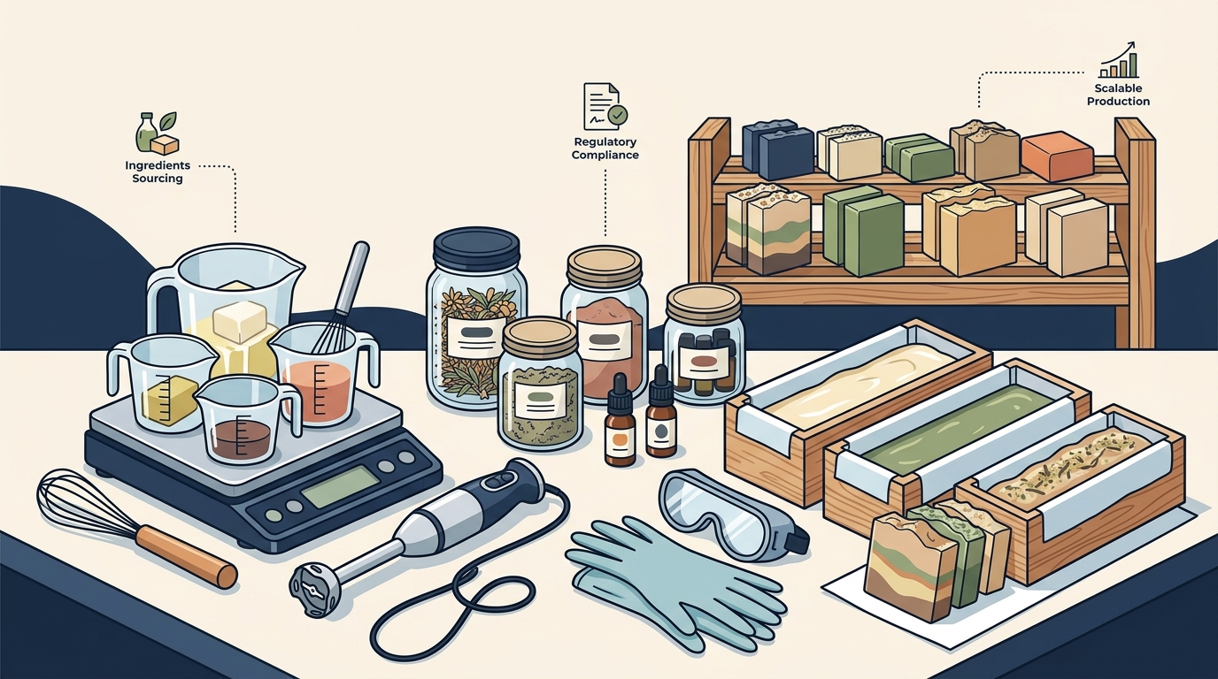 Start a Small Soap-Making Business: 7 Essential Steps