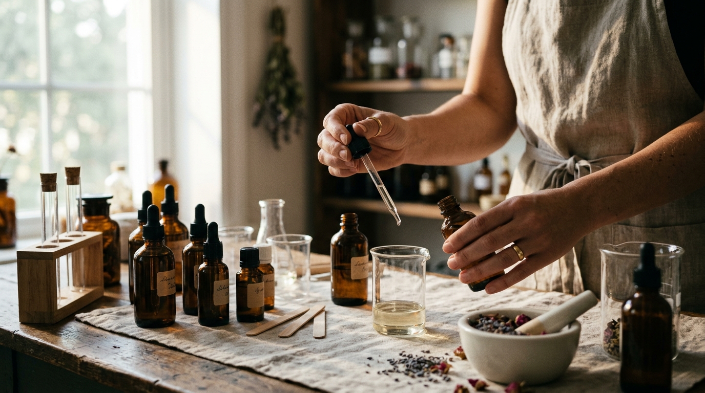 How to Create Custom Fragrance Blends for Homemade Products