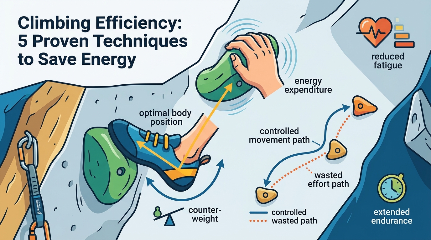 Climbing Efficiency: 5 Proven Techniques to Save Energy
