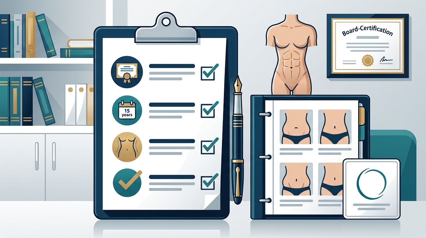 How to Find a Qualified Plastic Surgeon for a Tummy Tuck