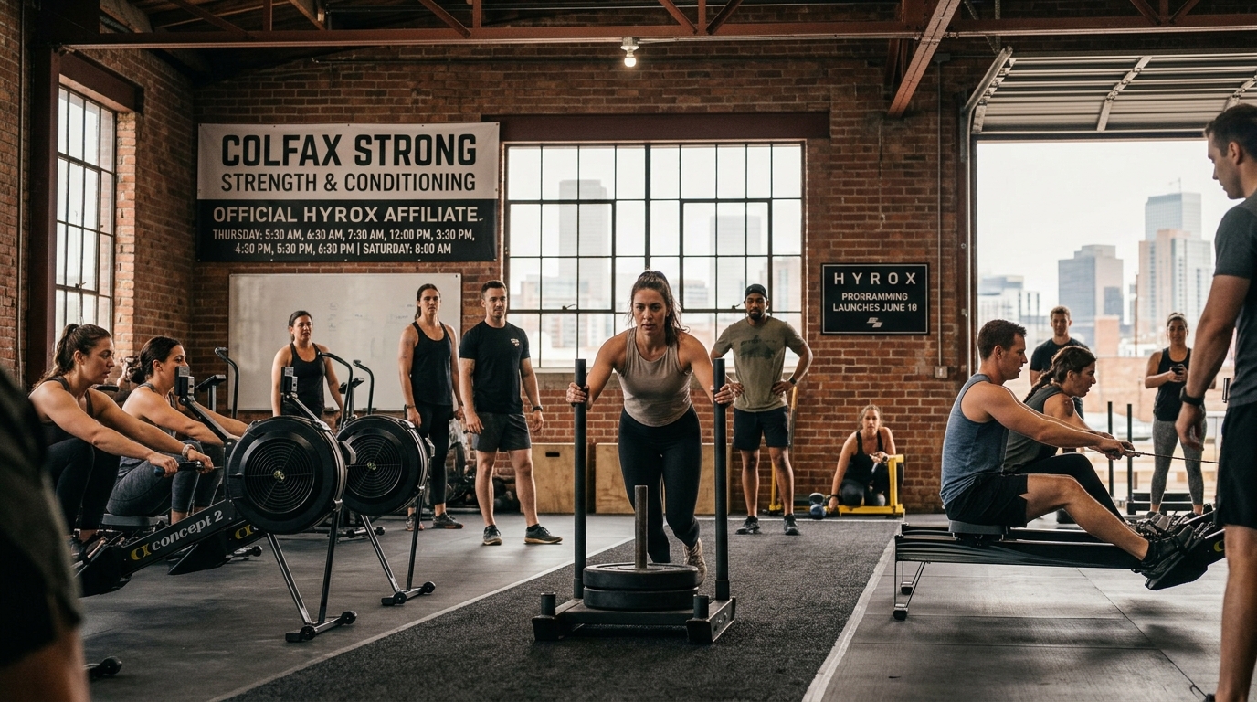 Where to Train for Hyrox in Denver: Colfax Strong Guide