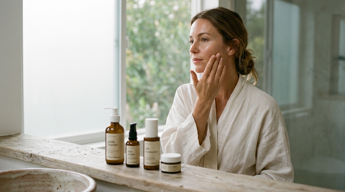 Beginner Skincare Routine for a Natural Glow: Forever Bloom